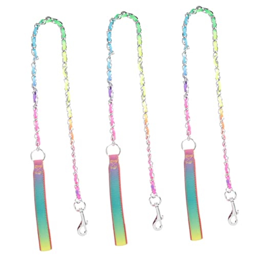 YARNOW 3st Welpenzubehör Große Hundeleine Strapazierfähige Haustierleine Robustes Hundeseil Hundebrustgurt Aus Nylon Hochleistungs-hundekette Rostfreier Stahl Einstellen Golden Retriever von YARNOW