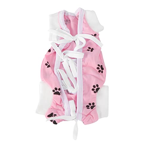 YARNOW 3st Op-kittel Für Hunde Hundewiederherstellungs-Shirt Dackelkleidung Haustier Kleider Vierbeinige Kleidung Kleidung Krankenpflege-Leibchen Hundekleid Rosa Hündchen Der Hund YARNOW 3st Op-kittel Für Hunde Hundewiederherstellungs-Shirt Dackelkleidung Haustier Kleider Vierbeinige Kleidung Kleidung Krankenpflege-Leibchen Hundekleid Rosa Hündchen Der Hund von YARNOW