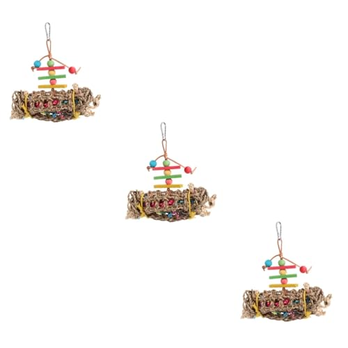 YARNOW 3st Papagei Kauspielzeug Chinchilla Kauspielzeug Vogel-Rattan-Kugel Papagei Hängende Spielzeuge Vogeltrainingsspielzeug Vogel-beißspielzeug Käfig Kauen Weingras Papageienzubehör YARNOW 3st Papagei Kauspielzeug Chinchilla Kauspielzeug Vogel-Rattan-Kugel Papagei Hängende Spielzeuge Vogeltrainingsspielzeug Vogel-beißspielzeug Käfig Kauen Weingras Papageienzubehör von YARNOW
