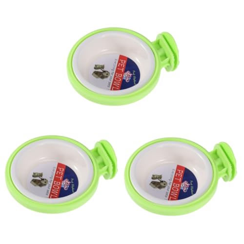 YARNOW 3-teiliger Einzelnapf-futternapf Für Haustiere Hundefutter- Und Wassernapf Abnehmbares Design Für Einfache Reinigung Pp-Material Grün YARNOW 3-teiliger Einzelnapf-futternapf Für Haustiere Hundefutter- Und Wassernapf Abnehmbares Design Für Einfache Reinigung Pp-Material Grün von YARNOW