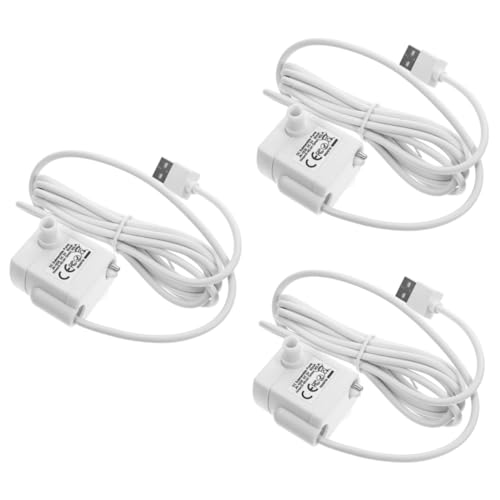 YARNOW 3st Wasserspenderpumpe Brunnenpumpe Für Haustiere Tauchwasserpumpe Für Katzenbrunnen Trinkbrunnen Für Haustiere Ersatzpumpe Für Katzenbrunnen Kleine Pumpe Für Brunnen Petg Weiß Abs YARNOW 3st Wasserspenderpumpe Brunnenpumpe Für Haustiere Tauchwasserpumpe Für Katzenbrunnen Trinkbrunnen Für Haustiere Ersatzpumpe Für Katzenbrunnen Kleine Pumpe Für Brunnen Petg Weiß Abs von YARNOW