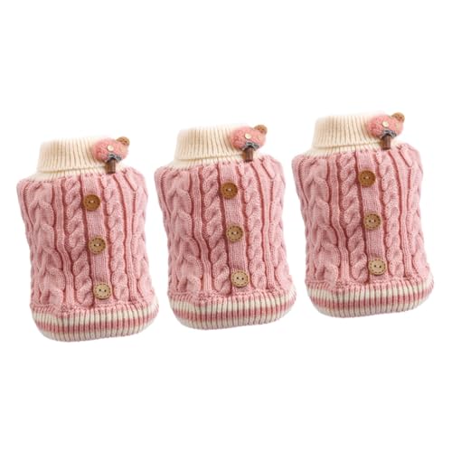 YARNOW 3 Stücke Komfortable Haustier Kleidung Entzückende Hund Pullover Katze Outfit Warme Und Stilvolle Für YARNOW 3 Stücke Komfortable Haustier Kleidung Entzückende Hund Pullover Katze Outfit Warme Und Stilvolle Für von YARNOW