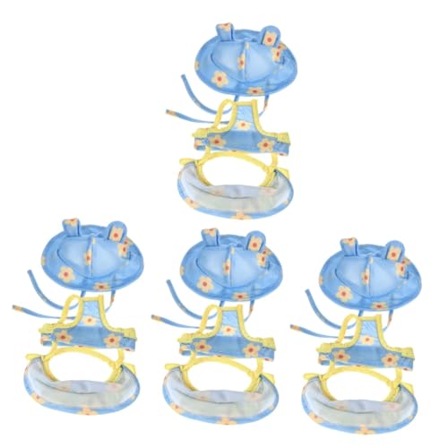 YARNOW 4 Sets Entzückende Hund Badeanzug Pet Bekleidung Hund Kleid Leichte Atmungsaktive Strand Kleidung von YARNOW