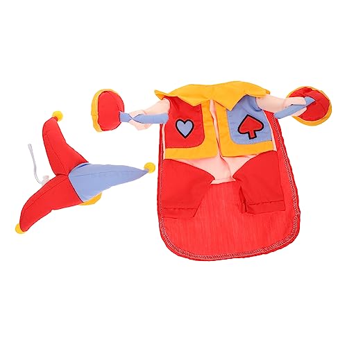 YARNOW 4 Sets Katzen Und Hundebekleidung Welpen Pyjamas Welpen Shirt Hunde Clown Kostüm Hunde Hexen Kostüm Welpen Kleidung Kleine Hunde Kleidung Verschleißfestes Katzenkostüm von YARNOW