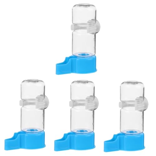 YARNOW 4stücke Automatischer Vogeltränker Für Käfige Wiederverwendbarer Wasserspender Für Wellensittiche Papageien Und Andere Vögel Praktische Lösung Für Tägliche Wasserzufuhr von YARNOW