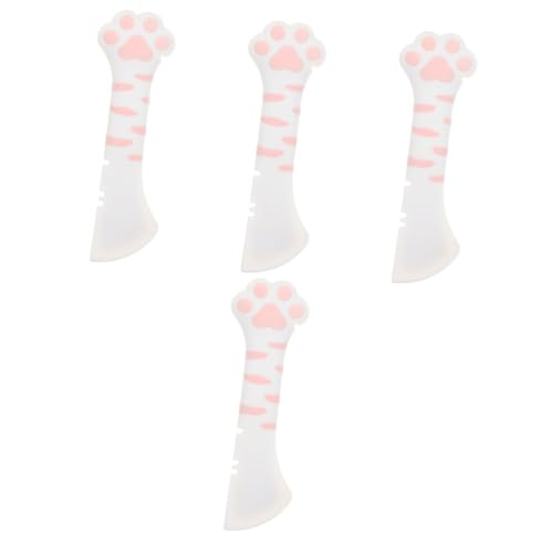 YARNOW 4 Stück Einmachlöffel für Haustiere Schaufel für Lebensmittelkonserven Löffelfutter Hund Katzenfutterlöffel Katzenfutteröffner Katzenfutter kann Löffel Deckelheber Kieselgel Weiß YARNOW 4 Stück Einmachlöffel für Haustiere Schaufel für Lebensmittelkonserven Löffelfutter Hund Katzenfutterlöffel Katzenfutteröffner Katzenfutter kann Löffel Deckelheber Kieselgel Weiß von YARNOW