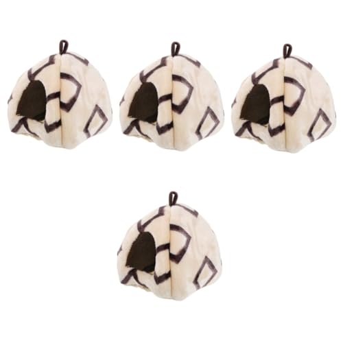 YARNOW 4 Stück Hamsternest Haushalt Chinchilla- Warmes Hamsterhaus Hamsterversteck Für Den Haushalt Chinchilla-Accessoire Chinchillahaus Kleine Chinchillas Baumwolle Groß YARNOW 4 Stück Hamsternest Haushalt Chinchilla- Warmes Hamsterhaus Hamsterversteck Für Den Haushalt Chinchilla-Accessoire Chinchillahaus Kleine Chinchillas Baumwolle Groß von YARNOW