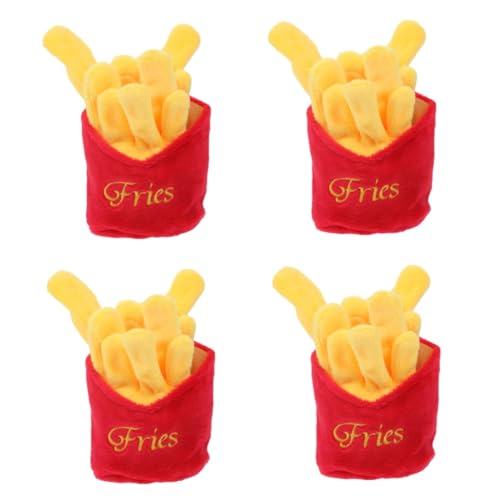 YARNOW 4stücke Pet Food Imitation Toy Interaktives Plüschspielzeug Für Hunde Quietschspielzeug Zahnpflege Fördert Und Spielvergnügen Für Kleine Und Mittelgroße Hunde YARNOW 4stücke Pet Food Imitation Toy Interaktives Plüschspielzeug Für Hunde Quietschspielzeug Zahnpflege Fördert Und Spielvergnügen Für Kleine Und Mittelgroße Hunde von YARNOW