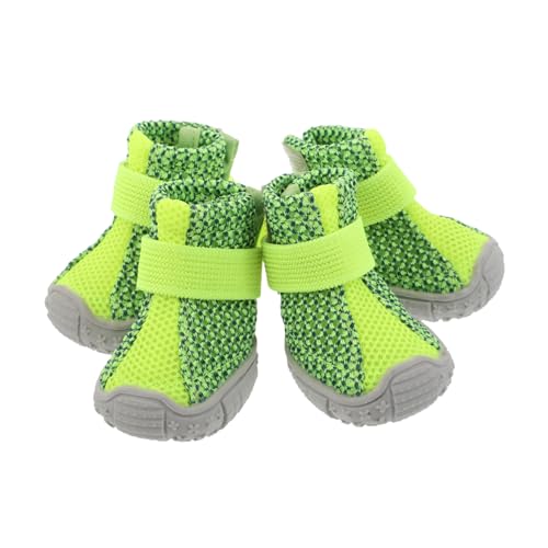 YARNOW 4 Stück Haustier Jahreszeiten Sportschuhe Corgi-Schuhe Welpenstiefel Hundestiefel für kleine Hunde Hundesportschuhe Schuhe für Welpen kleine hundeschuhe Polyester Grün YARNOW 4 Stück Haustier Jahreszeiten Sportschuhe Corgi-Schuhe Welpenstiefel Hundestiefel für kleine Hunde Hundesportschuhe Schuhe für Welpen kleine hundeschuhe Polyester Grün von YARNOW