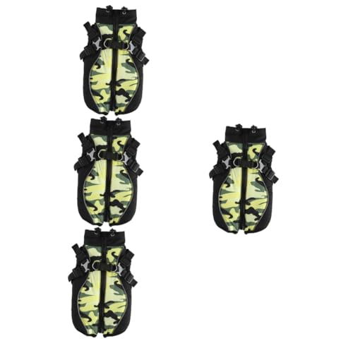 YARNOW 4 Stück Haustier Mantel hundemantel Dog Raincoat hundeweste entzückende hundekleidung mittelgroße Hundebekleidung entzückende Welpenkleidung Bequeme Hundekleidung Polyester Green YARNOW 4 Stück Haustier Mantel hundemantel Dog Raincoat hundeweste entzückende hundekleidung mittelgroße Hundebekleidung entzückende Welpenkleidung Bequeme Hundekleidung Polyester Green von YARNOW