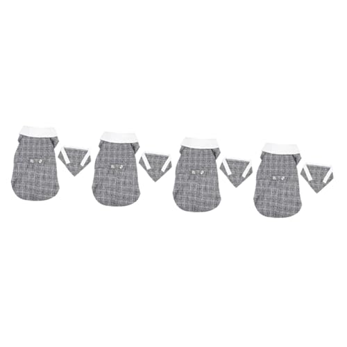 YARNOW 4 Stück Haustieranzug hundeanzug Hunde Anzug Smoking Katze Formelle Kleidung für Haustiere Kleider Anzüge Gentleman-Hundekleidung Hochzeitsanzug für Hunde Mode einstellen Zubehör YARNOW 4 Stück Haustieranzug hundeanzug Hunde Anzug Smoking Katze Formelle Kleidung für Haustiere Kleider Anzüge Gentleman-Hundekleidung Hochzeitsanzug für Hunde Mode einstellen Zubehör von YARNOW