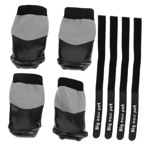 YARNOW 4 Stück Hundepfotenschutz Haustierpfotenschutz Katzenhandschuhe Zum Verhindern Von Kratzern Katzenkrallenkappen Katzenstiefel Zum Verhindern Von Kratzern Katzenschuhe Zum von YARNOW