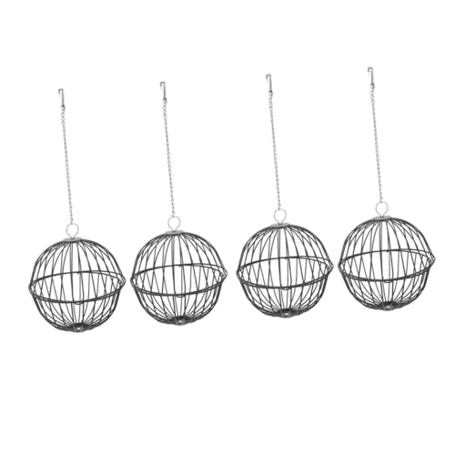 YARNOW 4 Stück Kaninchen-futterball, Häschen-hängefutterspender, Hamster-Spender, Kaninchen-grasball YARNOW 4 Stück Kaninchen-futterball, Häschen-hängefutterspender, Hamster-Spender, Kaninchen-grasball von YARNOW