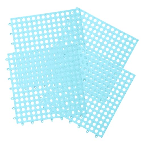 YARNOW 4stücke Kaninchenkäfigmatte Mit Löchern Für Kaninchenstall Boden Fußpolster Zum Schneiden Urin Durchfallend YARNOW 4stücke Kaninchenkäfigmatte Mit Löchern Für Kaninchenstall Boden Fußpolster Zum Schneiden Urin Durchfallend von YARNOW