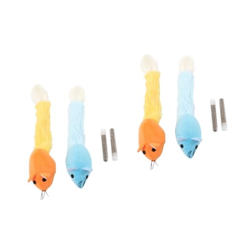 YARNOW 4 Stück Katzen Spielzeug Katzen Spielzeug Spielzeug Katzen Teaser Spielzeug Katzen Kratzspielzeug Katzen Spiel Requisiten Stofftier Plüschtier Katzen Mäuse Spielzeug YARNOW 4 Stück Katzen Spielzeug Katzen Spielzeug Spielzeug Katzen Teaser Spielzeug Katzen Kratzspielzeug Katzen Spiel Requisiten Stofftier Plüschtier Katzen Mäuse Spielzeug von YARNOW