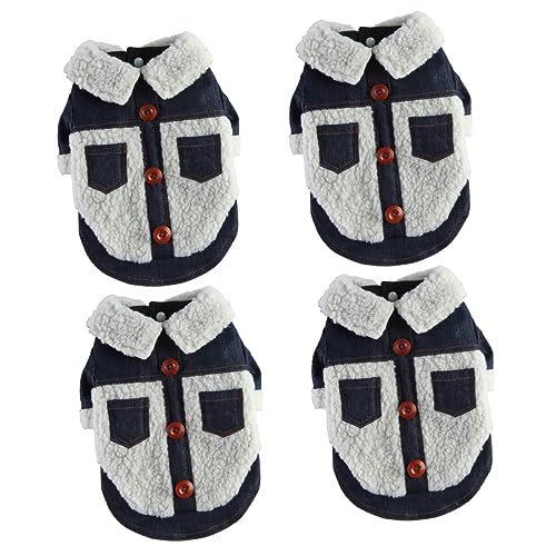 YARNOW 4 Stück Kleidung Für Haustiere Hundejacken Für Große Hunde Winter Winterjacken Für Hunde Felljacke Für Hunde Winterjacke Für Welpen Warme Welpenkleidung Hundemäntel Beige Polyester YARNOW 4 Stück Kleidung Für Haustiere Hundejacken Für Große Hunde Winter Winterjacken Für Hunde Felljacke Für Hunde Winterjacke Für Welpen Warme Welpenkleidung Hundemäntel Beige Polyester von YARNOW