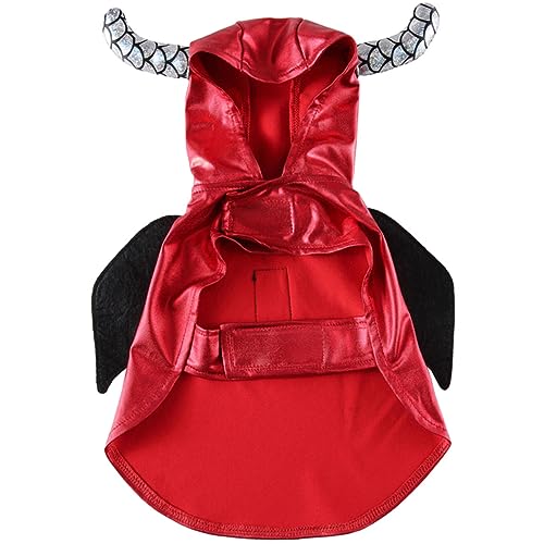 YARNOW 4 Stück Kleidung Für Haustiere Katze Vampir Umhang Hunde-Pyjama Halloween-katzengeschirr Warme Outfits Mit Welpen-Hoodie Halloween-Kleidung Rot Polyester Empfindlich Hündchen YARNOW 4 Stück Kleidung Für Haustiere Katze Vampir Umhang Hunde-Pyjama Halloween-katzengeschirr Warme Outfits Mit Welpen-Hoodie Halloween-Kleidung Rot Polyester Empfindlich Hündchen von YARNOW