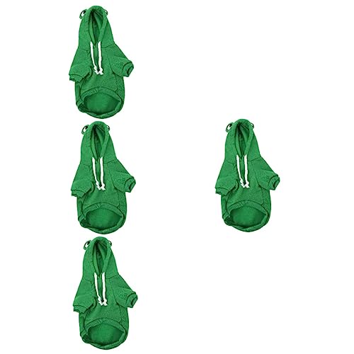 YARNOW 4-Teiliger Hundepullover Warme Mütze Haustierkleidung Kapuzenpullover Für Hunde Haustierkleidung Hundekostüme Für Kleine Hunde Ups Dackel Hundekapuzenpullover YARNOW 4-Teiliger Hundepullover Warme Mütze Haustierkleidung Kapuzenpullover Für Hunde Haustierkleidung Hundekostüme Für Kleine Hunde Ups Dackel Hundekapuzenpullover von YARNOW