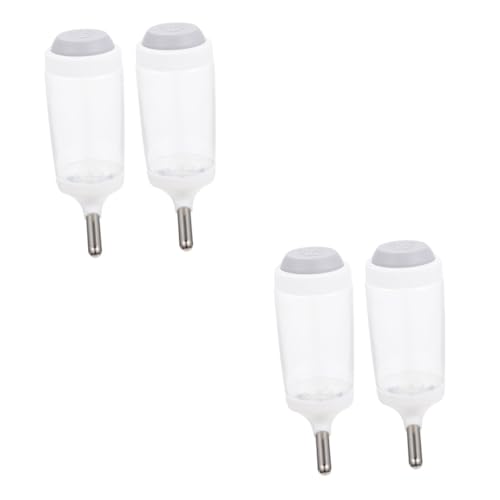 YARNOW 4 Stück Kleiner Trinkbrunnen für Haustiere nager trinkflasche nagetier trinkflasche Plastikwasserflasche Futterautomat für Kaninchen Hund wasserflasche Kaninchen-Wasserflasche Hase von YARNOW