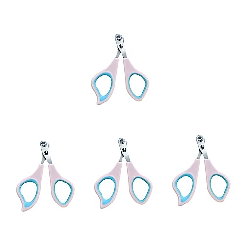 YARNOW 4 Stück Nagelknipser Praktischer Krallenknipser Für Katzen Klauenschere Für Haustiere Krallenschere Für Katzen Hasenschere Nagel Hund Nagel Nageltrimmer Für Hunde Rosa Plastik YARNOW 4 Stück Nagelknipser Praktischer Krallenknipser Für Katzen Klauenschere Für Haustiere Krallenschere Für Katzen Hasenschere Nagel Hund Nagel Nageltrimmer Für Hunde Rosa Plastik von YARNOW