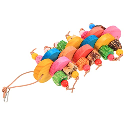 YARNOW 4 Stück Papagei Spielzeug Vogelspielzeug Bird Toys Kauspielzeug für Vogelkäfige Sittichspielzeug Spielset aus Holz Spielzeuge Vogel-Accessoire Papageienspielzeug aufhängen kauen YARNOW 4 Stück Papagei Spielzeug Vogelspielzeug Bird Toys Kauspielzeug für Vogelkäfige Sittichspielzeug Spielset aus Holz Spielzeuge Vogel-Accessoire Papageienspielzeug aufhängen kauen von YARNOW