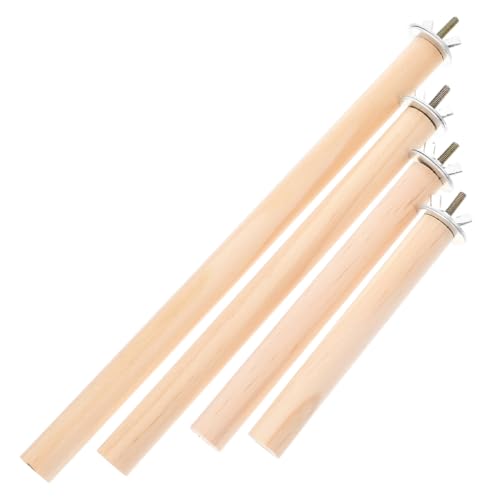 YARNOW 4pcs Papagei Barsch Stehen Vogel Käfig Schleifen Plattform Dicke Stabile Design Universal Vogel Fit Für von YARNOW