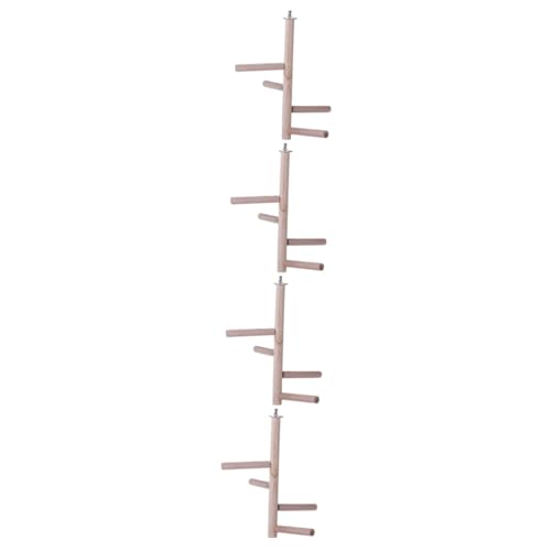 YARNOW 4 Stück Parrot Stand Stick Spielset aus Holz Vogelspielzeug aus Holz vogelkäfig zubehör vogelzubehör für käfig Spielzeuge Twerking-Spielzeug Papageienständer Vogel Stehen YARNOW 4 Stück Parrot Stand Stick Spielset aus Holz Vogelspielzeug aus Holz vogelkäfig zubehör vogelzubehör für käfig Spielzeuge Twerking-Spielzeug Papageienständer Vogel Stehen von YARNOW