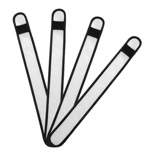 YARNOW Blinkende Bein Wraps 4 Stücke Nacht Reiten Zubehör Reflektierende Band Weiß YARNOW Blinkende Bein Wraps 4 Stücke Nacht Reiten Zubehör Reflektierende Band Weiß von YARNOW