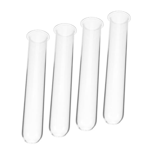 YARNOW 4stücke Transparente Glas-anzuchtröhrchen Hydrokulturvasen Für Schreibtischpflanzen Reagenzglas-blumenröhrchen Für Hydrokulturpflanzen YARNOW 4stücke Transparente Glas-anzuchtröhrchen Hydrokulturvasen Für Schreibtischpflanzen Reagenzglas-blumenröhrchen Für Hydrokulturpflanzen von YARNOW