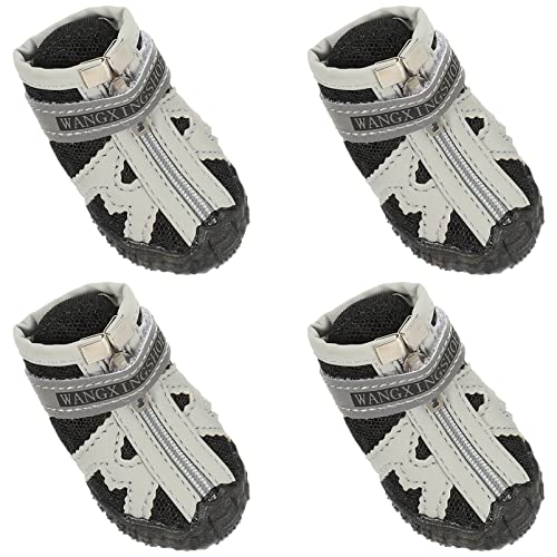 YARNOW 4 Stück Schuhe Sommer Hundeschuhe Sommerschuhe Für Hunde Outdoor Hundeschuhe Hundeschuhe Kleine Hundeschuhe Pfoten Pfotenschutz Für Hunderassen Bequeme Welpenschuhe YARNOW 4 Stück Schuhe Sommer Hundeschuhe Sommerschuhe Für Hunde Outdoor Hundeschuhe Hundeschuhe Kleine Hundeschuhe Pfoten Pfotenschutz Für Hunderassen Bequeme Welpenschuhe von YARNOW