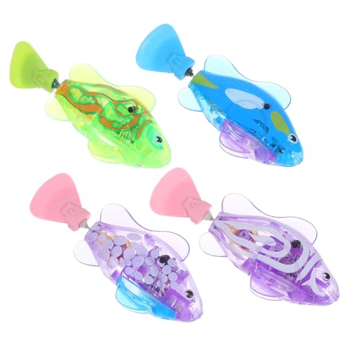 YARNOW Automatisches Katzenspielzeug 4 Stück Interaktives Schwimmendes Fisch-haustierzubehör Für Kätzchen Spielübungen YARNOW Automatisches Katzenspielzeug 4 Stück Interaktives Schwimmendes Fisch-haustierzubehör Für Kätzchen Spielübungen von YARNOW