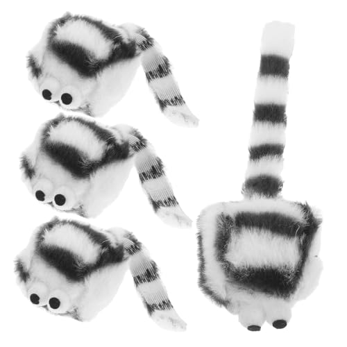 YARNOW 4 Stück Simulierte Plüschmaus Katzenfangspielzeug Katze Teaser Plüschkatze Katze Neckt Mausspielzeug Haustierbedarf Realistisches -katzenspielzeug Black YARNOW 4 Stück Simulierte Plüschmaus Katzenfangspielzeug Katze Teaser Plüschkatze Katze Neckt Mausspielzeug Haustierbedarf Realistisches -katzenspielzeug Black von YARNOW