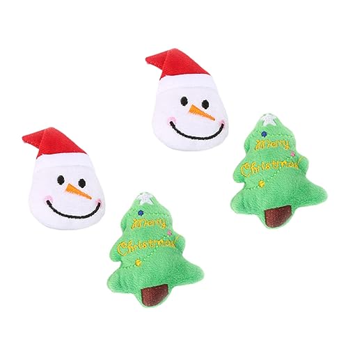YARNOW 4 Stück Teiliges Haustier Weihnachtsplüschspielzeug Bissfestes Verschleißfestes Molaren für Hunde und Katzen Interaktives Kauspielzeug Haustiere YARNOW 4 Stück Teiliges Haustier Weihnachtsplüschspielzeug Bissfestes Verschleißfestes Molaren für Hunde und Katzen Interaktives Kauspielzeug Haustiere von YARNOW
