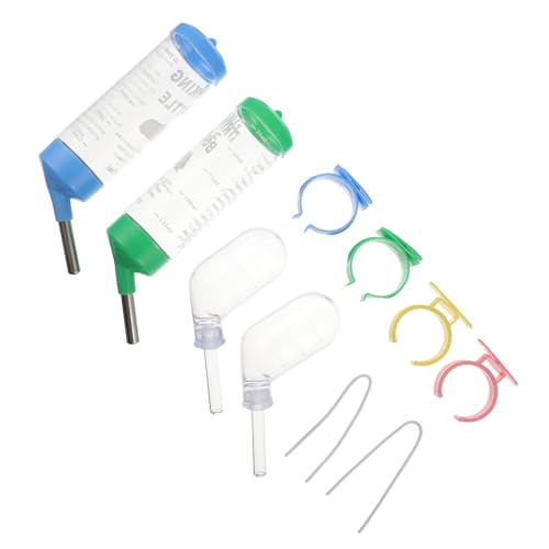 YARNOW 4 Stück Haustier-Wasserbrunnen Für Hamster Igel Trinker Hamster-Wasserflasche Rennmäuse Wasserflasche Tier Einfarbig Tropf-Strohhalm Kaninchen Hamster-Trinkflasche YARNOW 4 Stück Haustier-Wasserbrunnen Für Hamster Igel Trinker Hamster-Wasserflasche Rennmäuse Wasserflasche Tier Einfarbig Tropf-Strohhalm Kaninchen Hamster-Trinkflasche von YARNOW