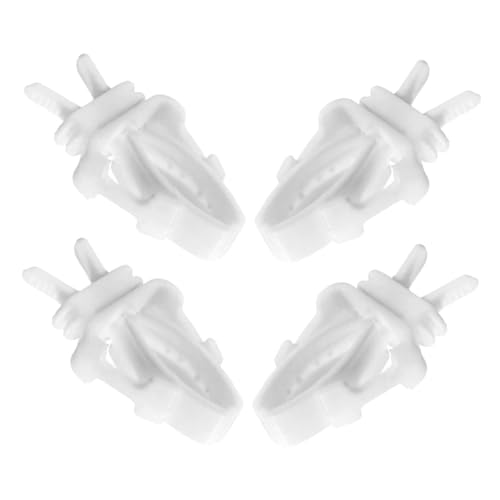 YARNOW Papageienkäfig-futterklammer 4 Stück Vögel Obst-/futterhalter Clip Tierfutter-Clip Sittich-/wellensittich-Clip Stabile Metallkonstruktion von YARNOW
