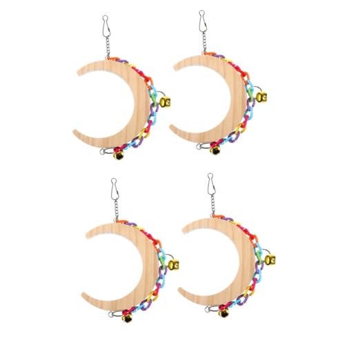 YARNOW 4 Stück Vogelschaukel Spielzeug Vogel Stehen Sittich Käfig vogelkäfig zubehör vogelzubehör für käfig Spielset aus Holz Spielzeuge Papageienspielzeug aus Holz Vogelspielzeug YARNOW 4 Stück Vogelschaukel Spielzeug Vogel Stehen Sittich Käfig vogelkäfig zubehör vogelzubehör für käfig Spielset aus Holz Spielzeuge Papageienspielzeug aus Holz Vogelspielzeug von YARNOW