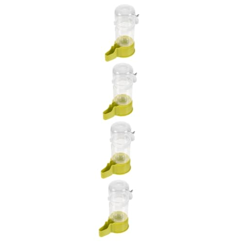 YARNOW 4 Stück Vogeltrinker tränkebecken wasserbecken Vogelkäfigzubehör Vogeltrinknapf wasserwanne Wasserspender Vogeltränke für Käfig automatische Futterspender für Papageien Plastik YARNOW 4 Stück Vogeltrinker tränkebecken wasserbecken Vogelkäfigzubehör Vogeltrinknapf wasserwanne Wasserspender Vogeltränke für Käfig automatische Futterspender für Papageien Plastik von YARNOW