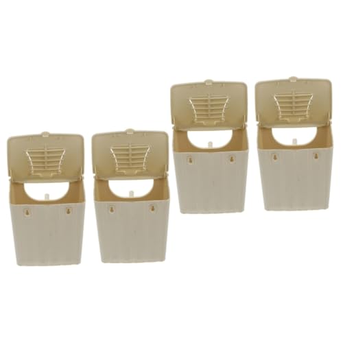 YARNOW 4 Stück Vogelzuchtbox Zuchtkäfig Für Papageien Vogelschlafbett Kanarienvogel Nest Sittich Nest Vogelkäfige Für Nymphensittiche Vögel Zur Dekoration Plastik Einfach Hängende Box YARNOW 4 Stück Vogelzuchtbox Zuchtkäfig Für Papageien Vogelschlafbett Kanarienvogel Nest Sittich Nest Vogelkäfige Für Nymphensittiche Vögel Zur Dekoration Plastik Einfach Hängende Box von YARNOW