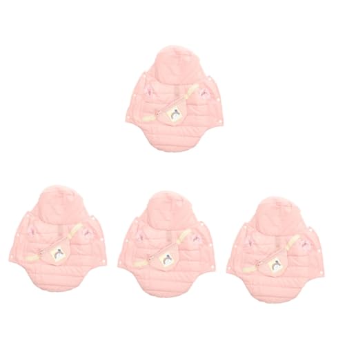 YARNOW 4 Stück Warme Haustierkleidung Dekorative Welpenkleidung Hundekostüm Für Den Winter Verdickter Hund Zarte Hundekleidung Hundekostüm Für Den Haushalt Hund Warmer Mantel Quilten Rosa YARNOW 4 Stück Warme Haustierkleidung Dekorative Welpenkleidung Hundekostüm Für Den Winter Verdickter Hund Zarte Hundekleidung Hundekostüm Für Den Haushalt Hund Warmer Mantel Quilten Rosa von YARNOW