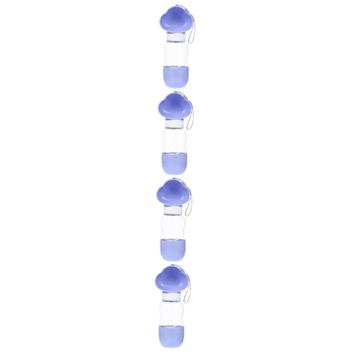 YARNOW 4 Stück Wasserbecher für Hunde im Freien hundefutterspender Wasserflasche Wasserkessel Wasserkocher Wasserspender im klaren Design Hundeflasche niedlich Trinkflasche Trinkbrunnen von YARNOW