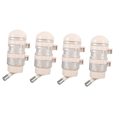 YARNOW 4 Stück Wasserbrunnen Für Wassertrinker Für Wasserspender Für Kaninchen Häschen-Feeder Wasserspender Für Welpen Käfigkistenstall Meerwasserspender Rostfreier Stahl YARNOW 4 Stück Wasserbrunnen Für Wassertrinker Für Wasserspender Für Kaninchen Häschen-Feeder Wasserspender Für Welpen Käfigkistenstall Meerwasserspender Rostfreier Stahl von YARNOW