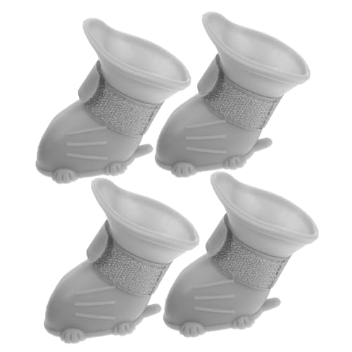 YARNOW 4 Stück rutschfeste Hunde-Regenstiefel, wasserdichte Haustierschuhe Für Outdoor-Abenteuer, Leichte Hundeschuhe, Stiefel Für Verbesserte Sichtbarkeit YARNOW 4 Stück rutschfeste Hunde-Regenstiefel, wasserdichte Haustierschuhe Für Outdoor-Abenteuer, Leichte Hundeschuhe, Stiefel Für Verbesserte Sichtbarkeit von YARNOW