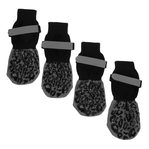 YARNOW 4 Stück rutschfeste Hundesocken mit Grip für Holzböden Bequeme Strapazierfähige Pfotenschutzsocken für Mittelgroße bis Große Hunde Wie Retriever rutschfeste Haustiersocken für YARNOW 4 Stück rutschfeste Hundesocken mit Grip für Holzböden Bequeme Strapazierfähige Pfotenschutzsocken für Mittelgroße bis Große Hunde Wie Retriever rutschfeste Haustiersocken für von YARNOW