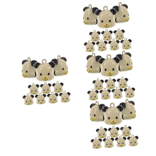 YARNOW 40 STK Hundeglocke Glocken Für Katzenhalsbänder Weihnachten DIY Glocke Weihnachtszauber Kragenanhänger Kleine Glocken Zum Basteln Hund Glocke Halsband Hundehalsband Glocke Kupfer von YARNOW
