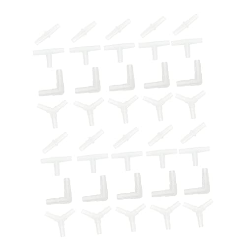 YARNOW Aquarium Schlauch Zubehör 40pcs Luftpumpe Anschlüsse Dauerhafte Fisch Tank Connector Kit YARNOW Aquarium Schlauch Zubehör 40pcs Luftpumpe Anschlüsse Dauerhafte Fisch Tank Connector Kit von YARNOW