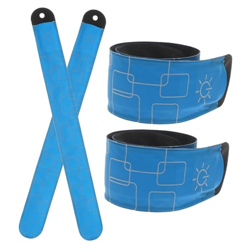 YARNOW 4Stücke LED Pferde Knöchelbänder Verstellbare Beinwickel für Radfahren Hohe Sichtbarkeit USB Reflektierende Armbänder für Nachtsicherheit YARNOW 4Stücke LED Pferde Knöchelbänder Verstellbare Beinwickel für Radfahren Hohe Sichtbarkeit USB Reflektierende Armbänder für Nachtsicherheit von YARNOW
