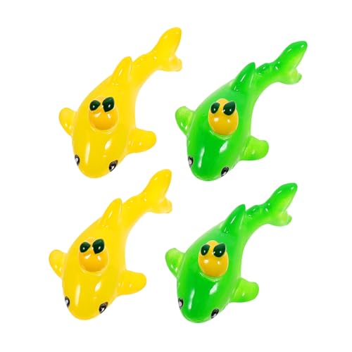 YARNOW 4stücke Miniatur-walfigur Aus Kunstharz Meerestierfigur Tierfiguren Für Aquarium Heimdekoration Tischdekoration Mini-tierdekor Aquariumdekor Miniatur-tierdekor Meerestierstatuen von YARNOW