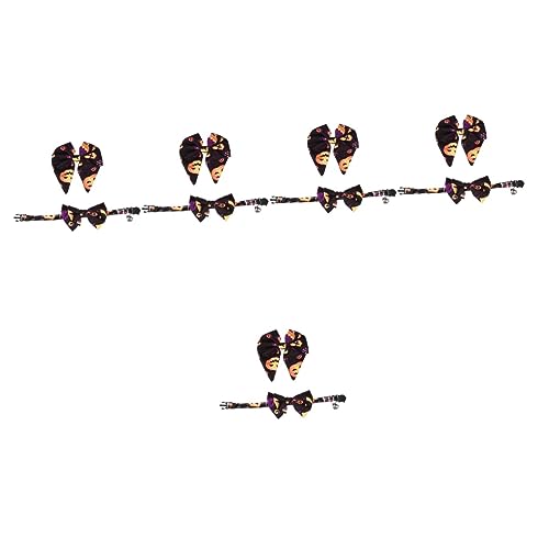 YARNOW 5 Sätze Halloween-Kragen Hundehalsbänder für Welpen dekoratives Katzenhalsband Halloween kostüme für Hunde Halloween Haustierhalsband weihnachtsdeko Halloween-Party-Kragen YARNOW 5 Sätze Halloween-Kragen Hundehalsbänder für Welpen dekoratives Katzenhalsband Halloween kostüme für Hunde Halloween Haustierhalsband weihnachtsdeko Halloween-Party-Kragen von YARNOW