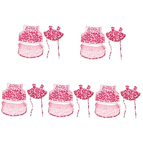YARNOW 5 Sets Niedlichen Hund Badeanzug Haustier Kleid Outfit Welpen Bademode Thema Hund Kostüme YARNOW 5 Sets Niedlichen Hund Badeanzug Haustier Kleid Outfit Welpen Bademode Thema Hund Kostüme von YARNOW