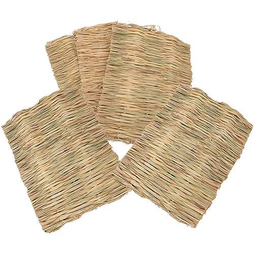 YARNOW Kühlmatte 5 Stück Grasmatte Meerschweinchen-Teppich Hamsterbett Hamster-kühlschlafmatte YARNOW Kühlmatte 5 Stück Grasmatte Meerschweinchen-Teppich Hamsterbett Hamster-kühlschlafmatte von YARNOW